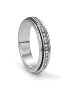 Lunar Spinner Ring