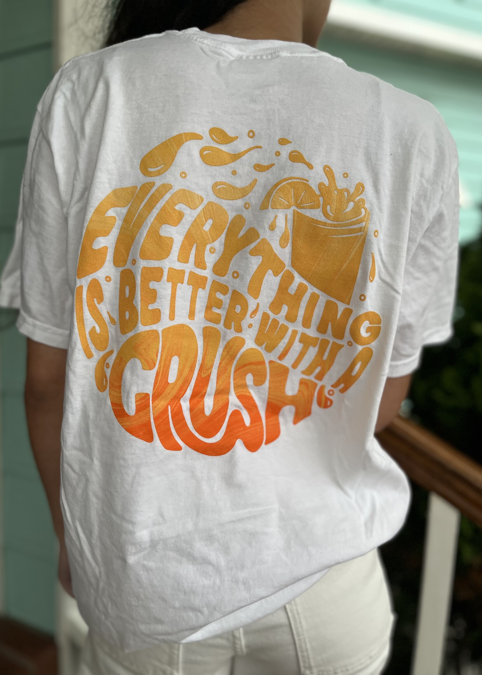 Better With Crush Comfort Colors Short Sleeve Tee