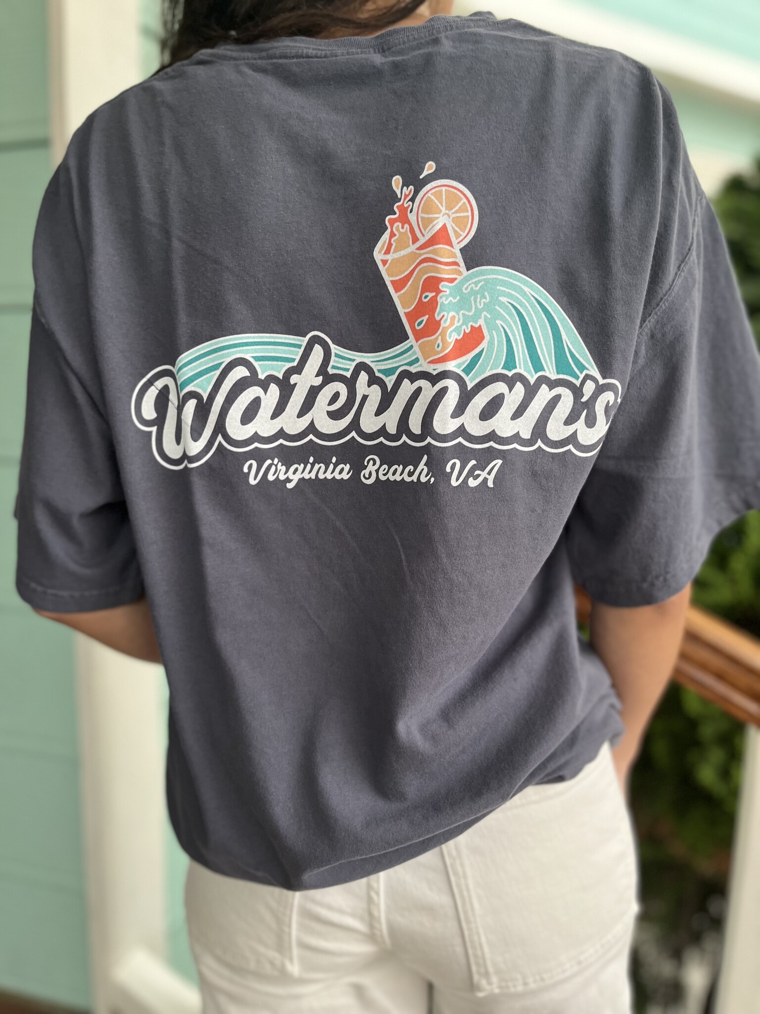 Crushed 'Water' Tee