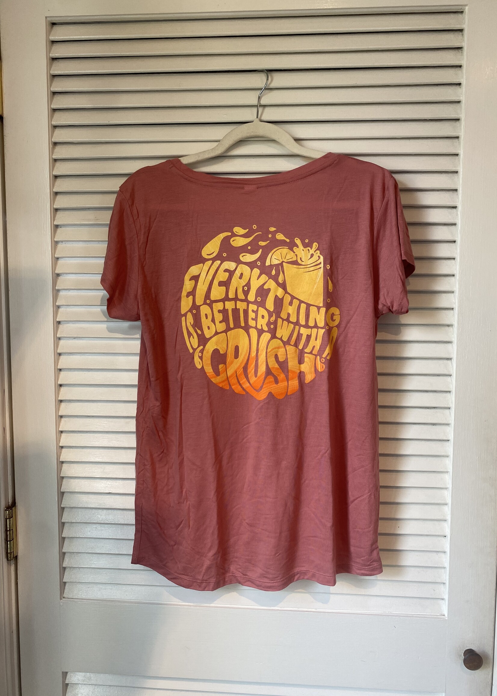 Better With Crush Alternative Slinky V Neck