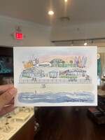 Trifecta Skyline Postcard