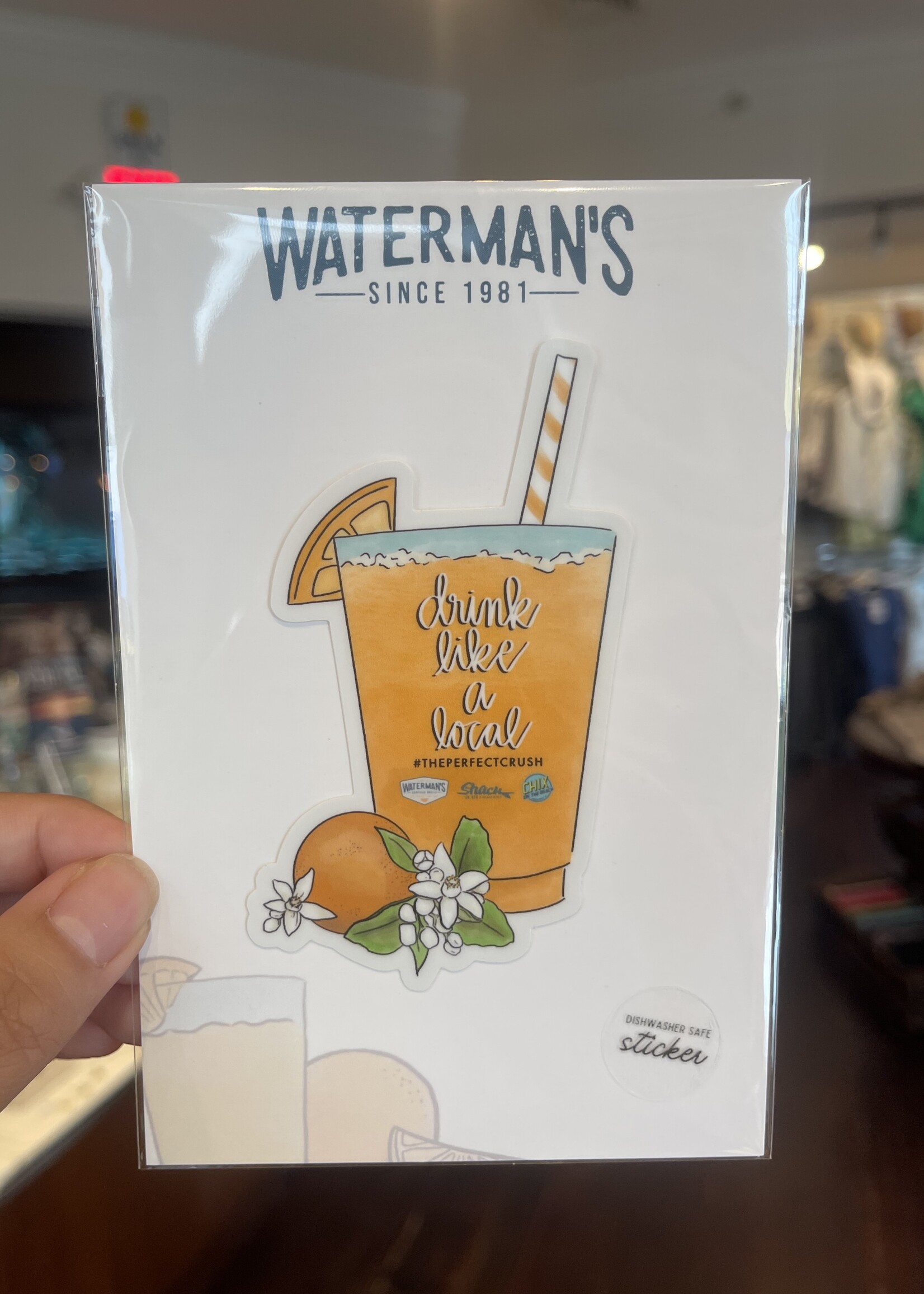 Trifecta Gift Item Trifecta Orange Crush Sticker