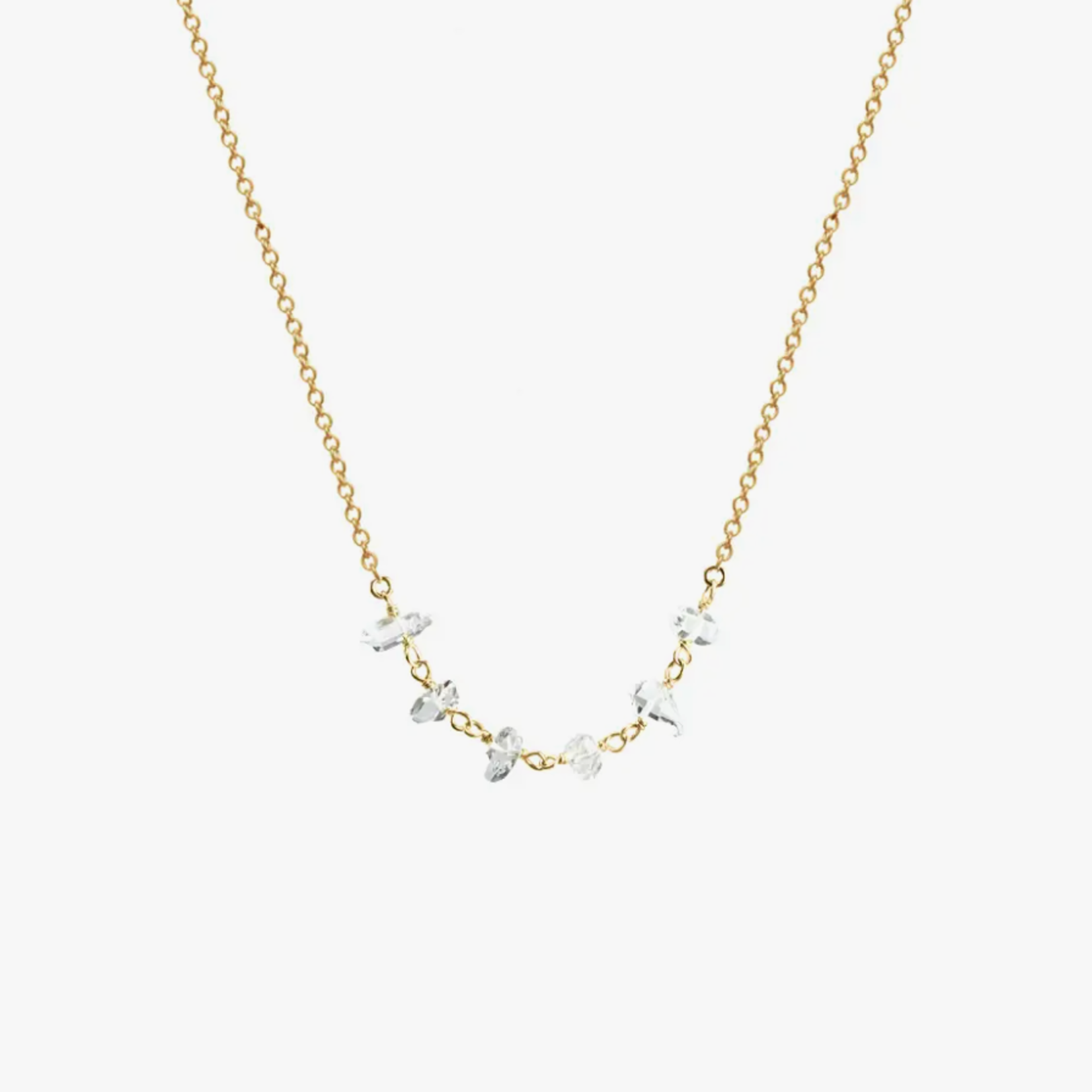 Herkimer on Chain Necklace