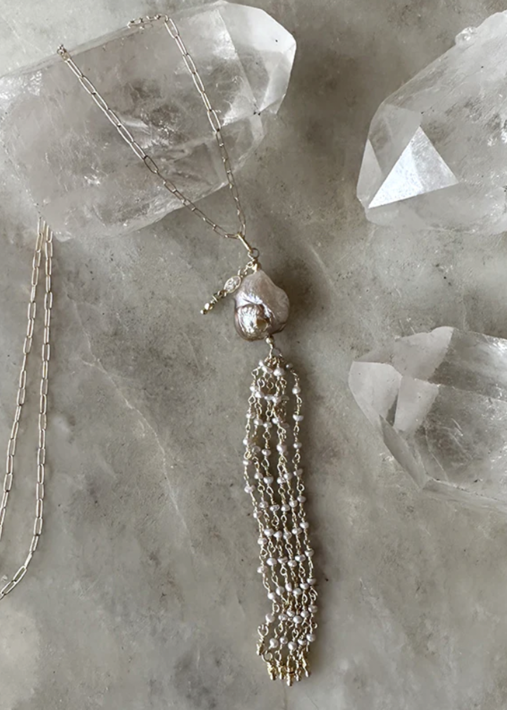 Kaia Tassel Necklace
