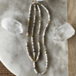 Layla White Opal Necklace