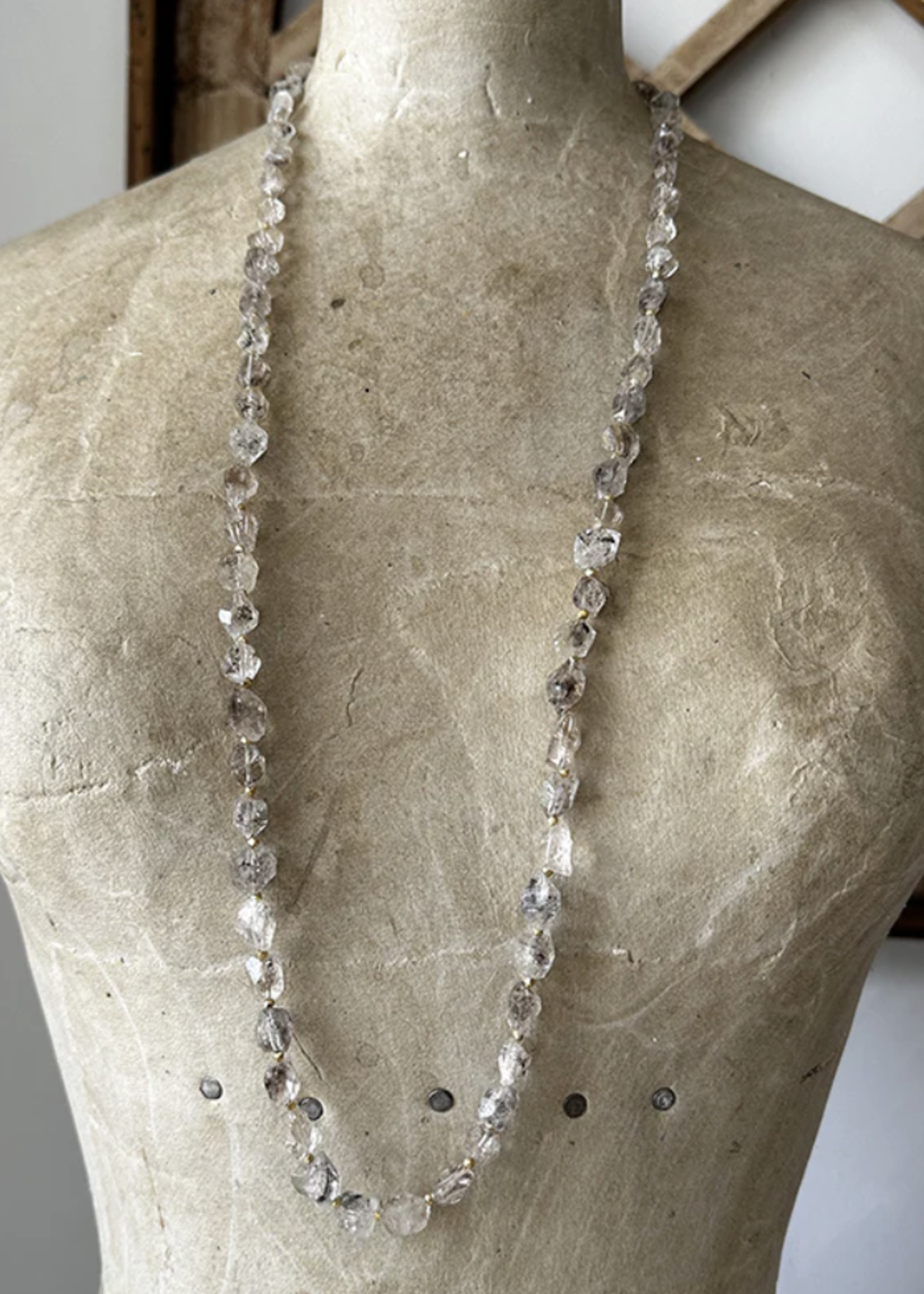 Helga Herkimer Diamond Layering Necklace
