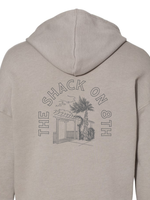 Shack Outline Bella Drop Shoulder Hoodie