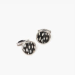 Bear Cufflinks - Rhodium Plated