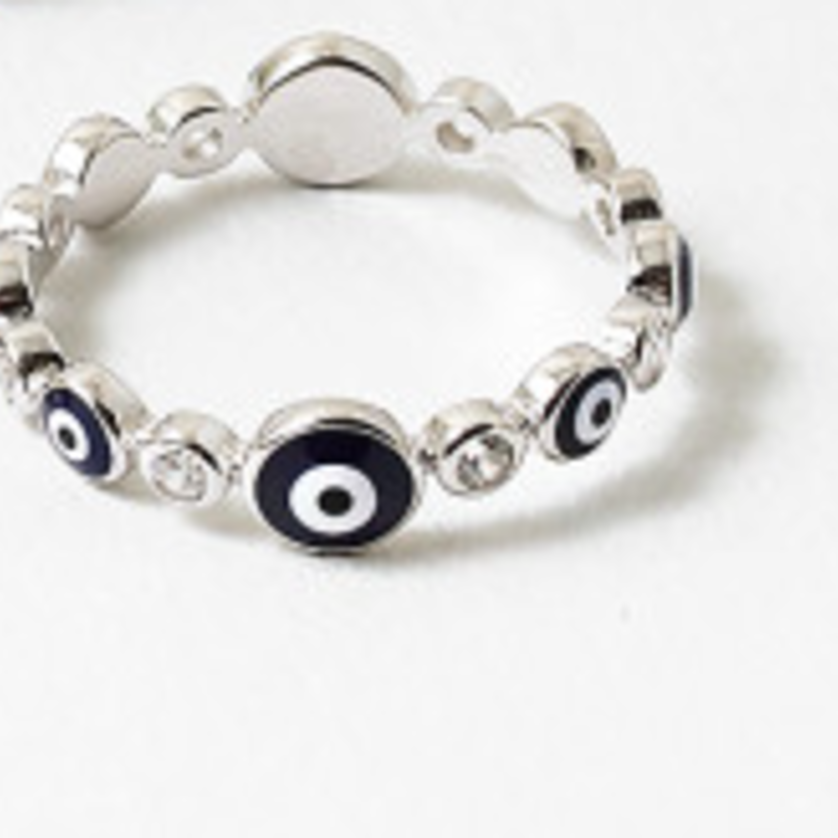 Enamel Evil Eye Ring