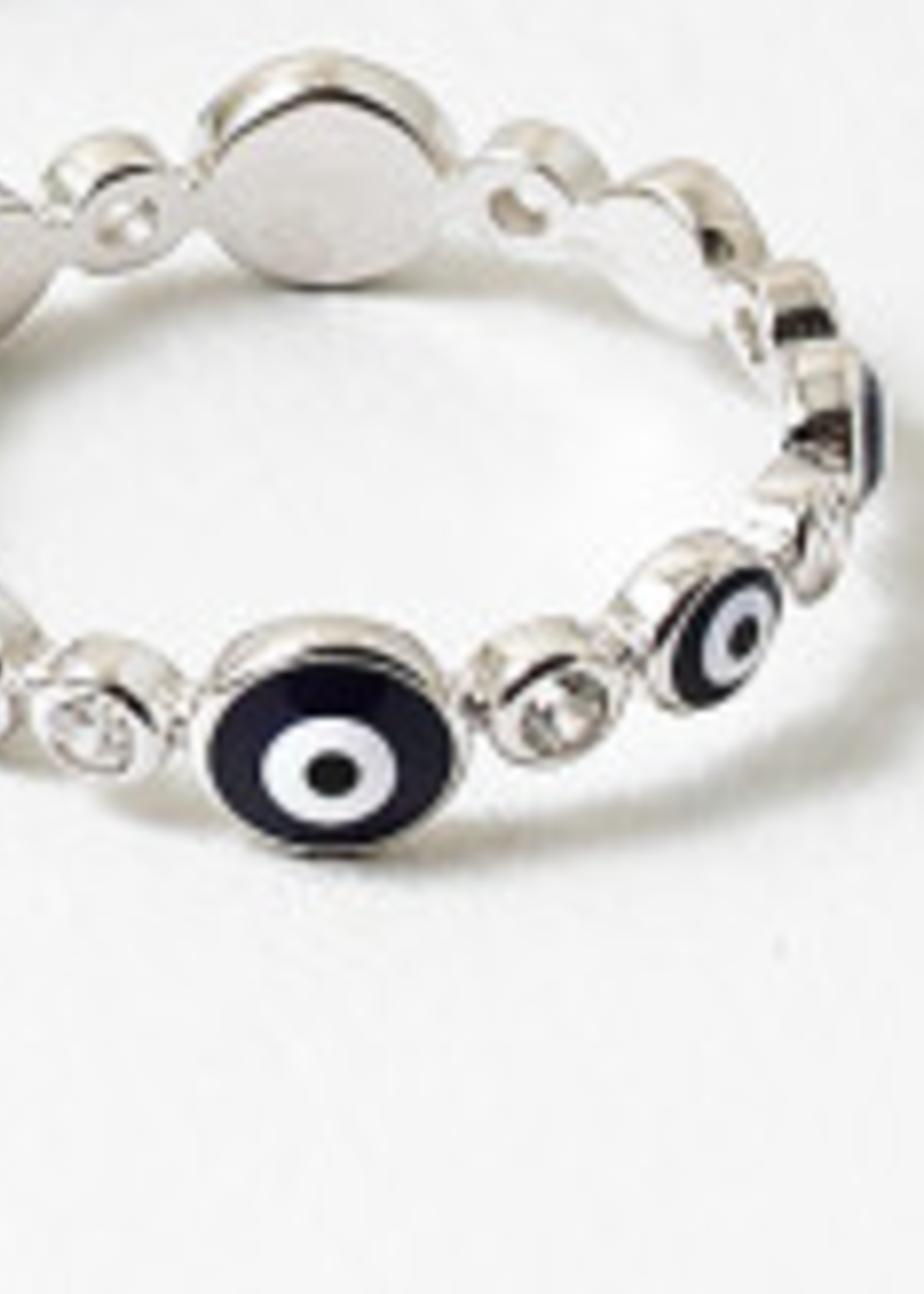 Enamel Evil Eye Ring