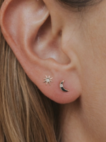 Complement Sun & Moon  Studs