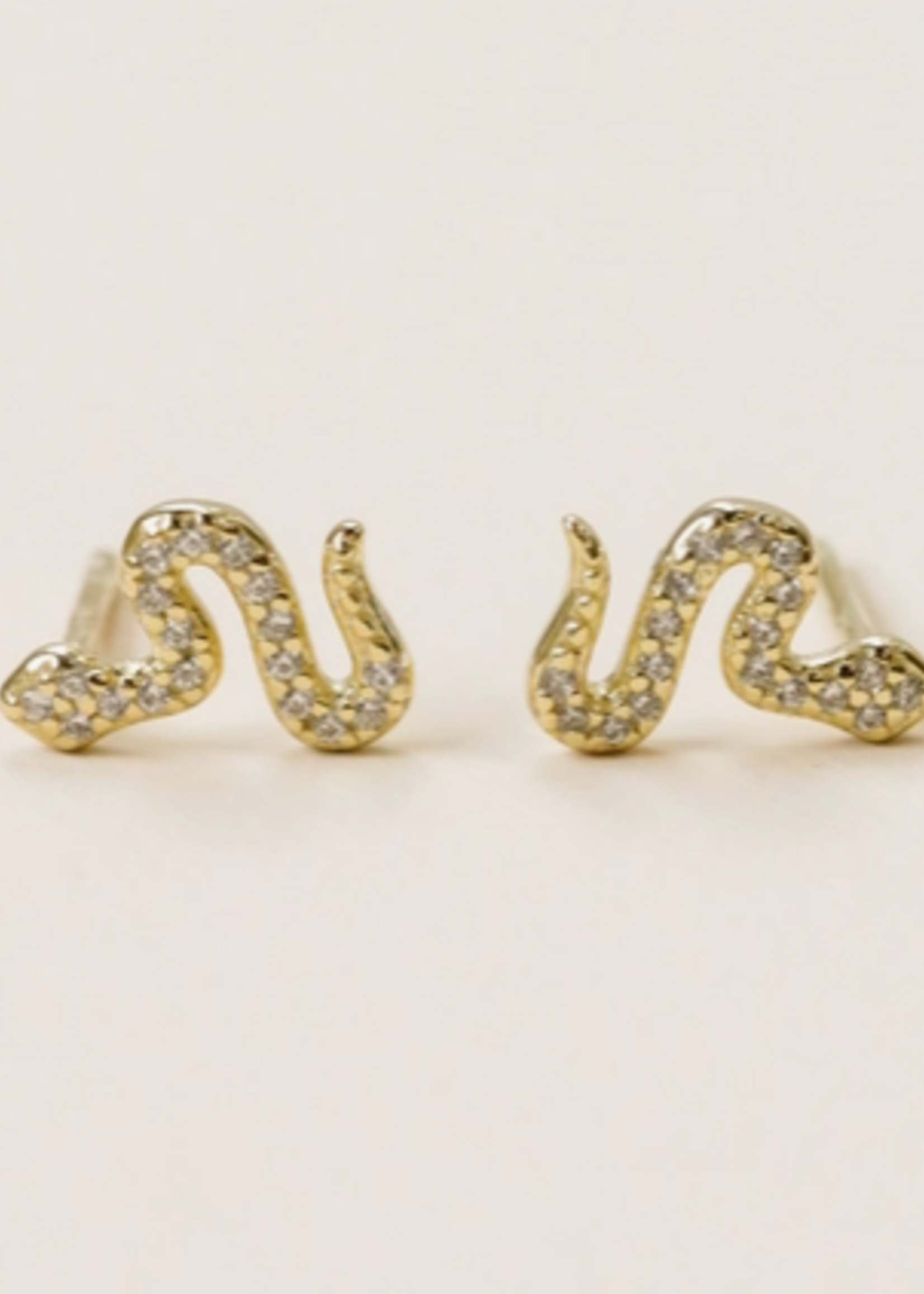 Pave Stud Snake
