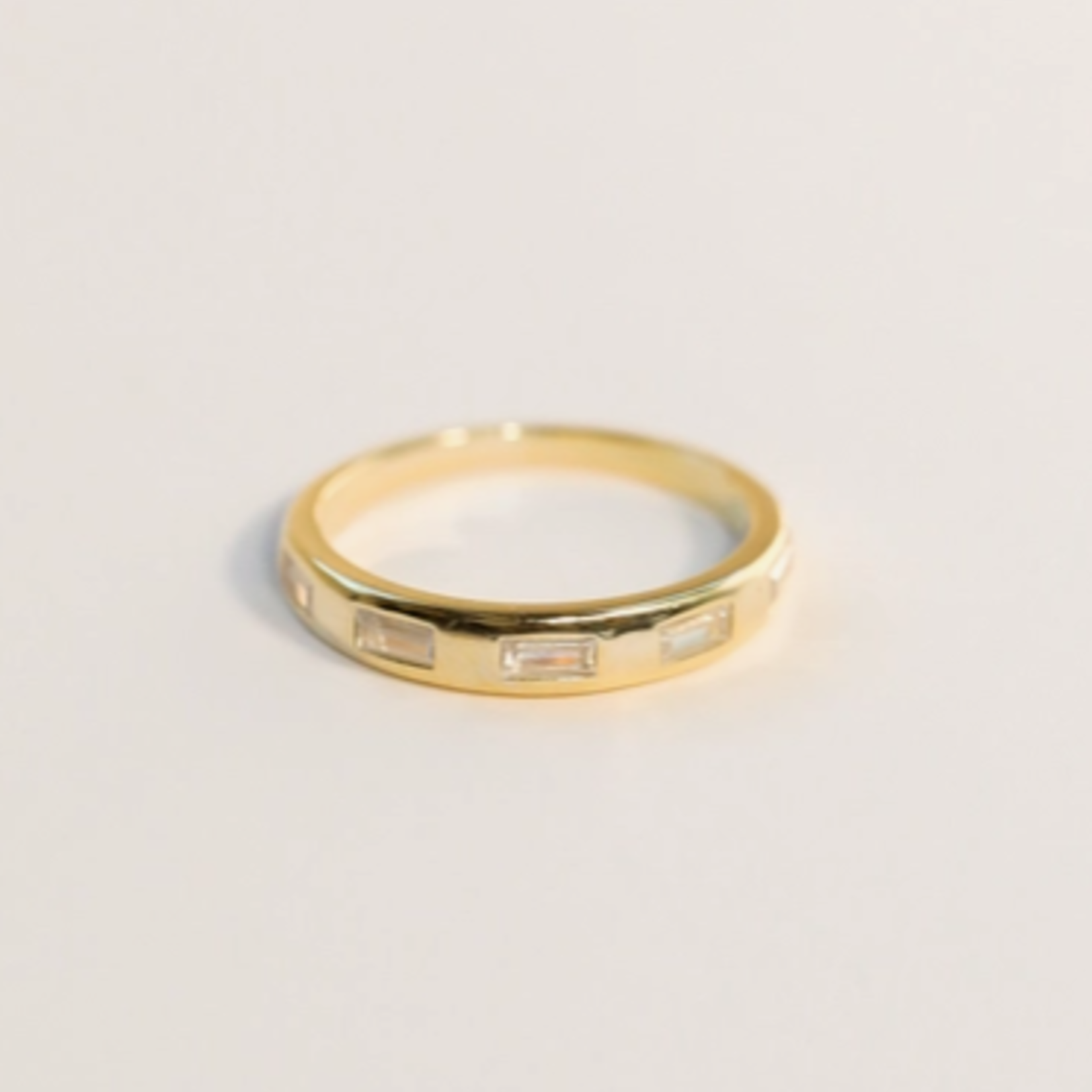 Inset Baguette Ring