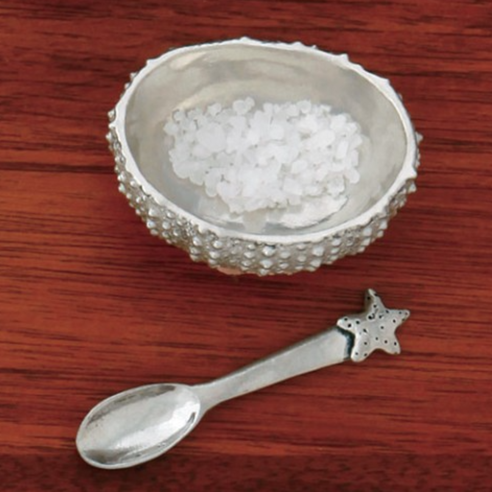 Sea Urchin Salt Cellar w/ Spoon