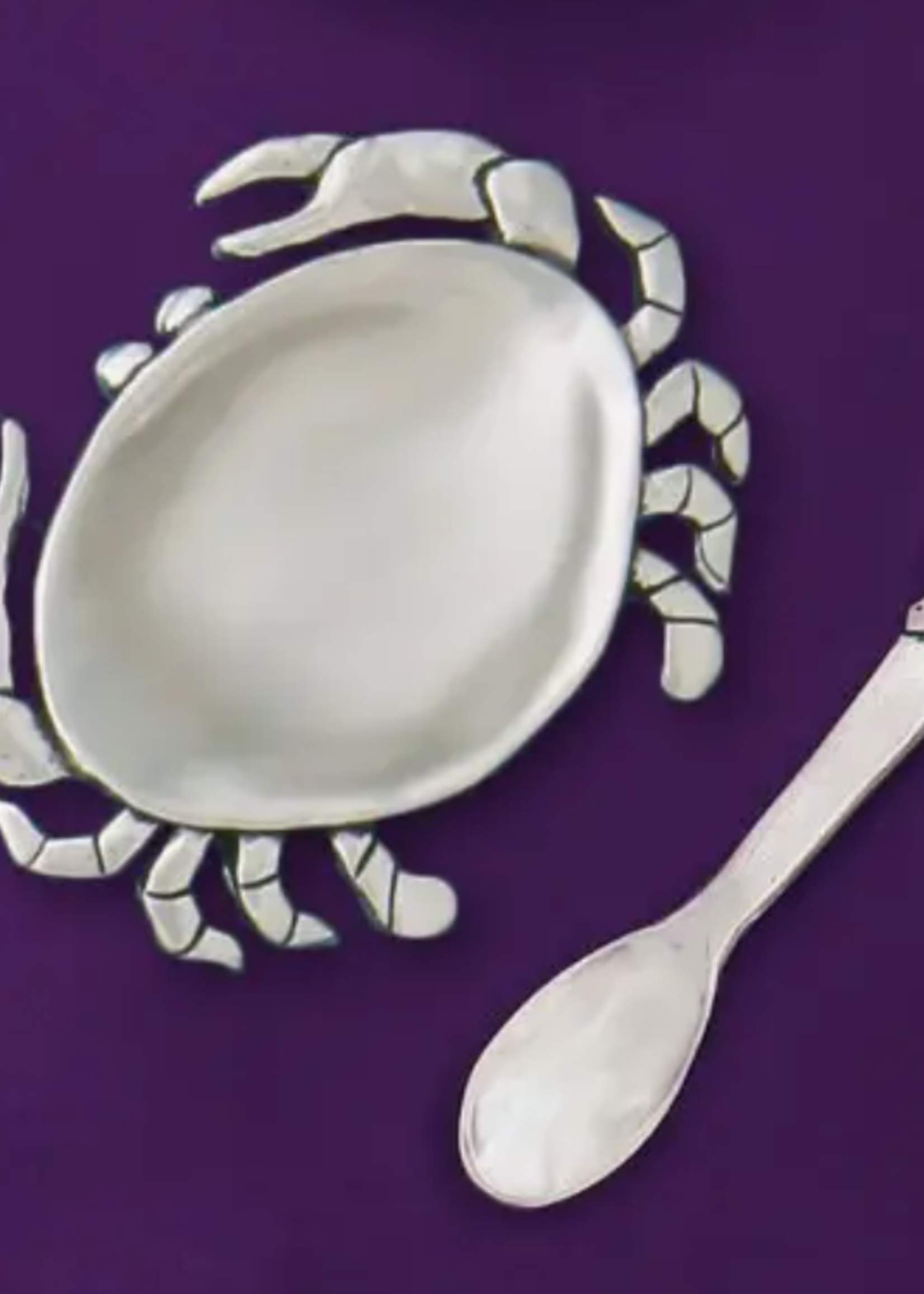Crab Salt Cellar