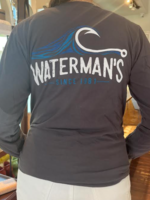 Waterman's Fish Hook Wave Longsleeve Tee