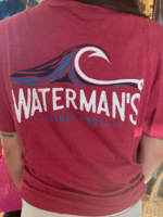 Waterman's Fish Hook Wave District Tee