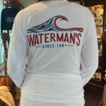 Waterman's Fish Hook Wave Dri-Fit Longsleeve Tee