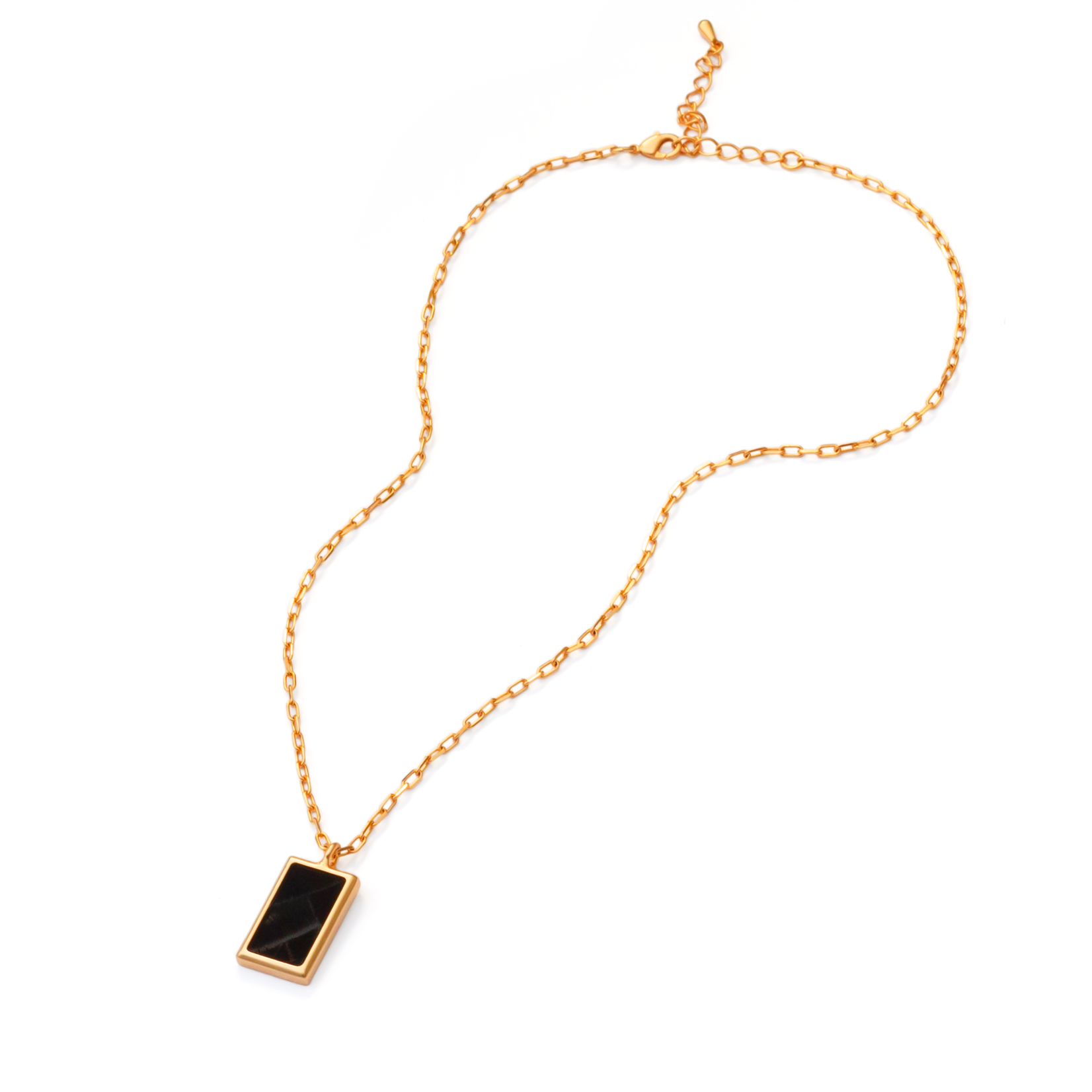 Quicksand Rectangle Necklace