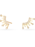 Pavé Crown Posts -Y14