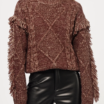 Doga Fringed Marled Sweater