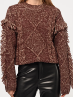 Doga Fringed Marled Sweater