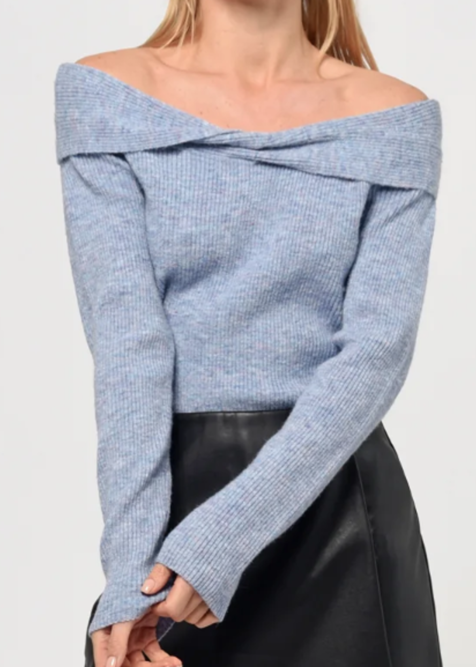 Beatriz Off Shoulder Knit Top