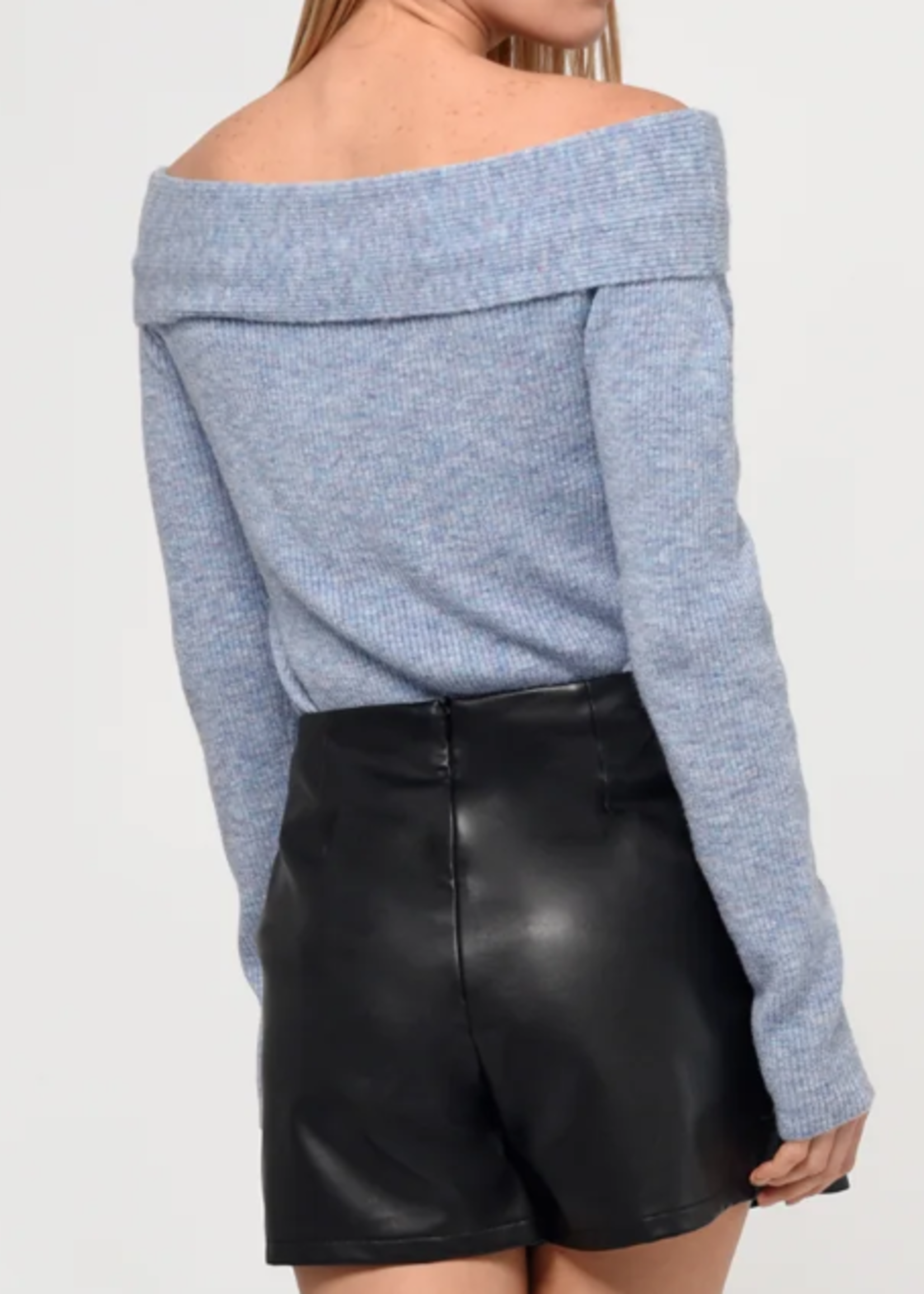 Beatriz Off Shoulder Knit Top