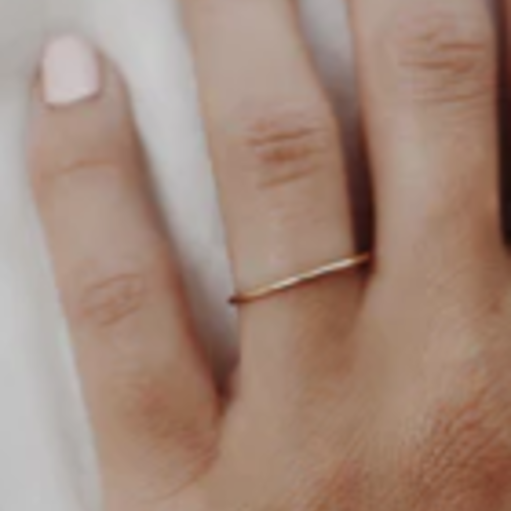 Minimalist Stack Ring