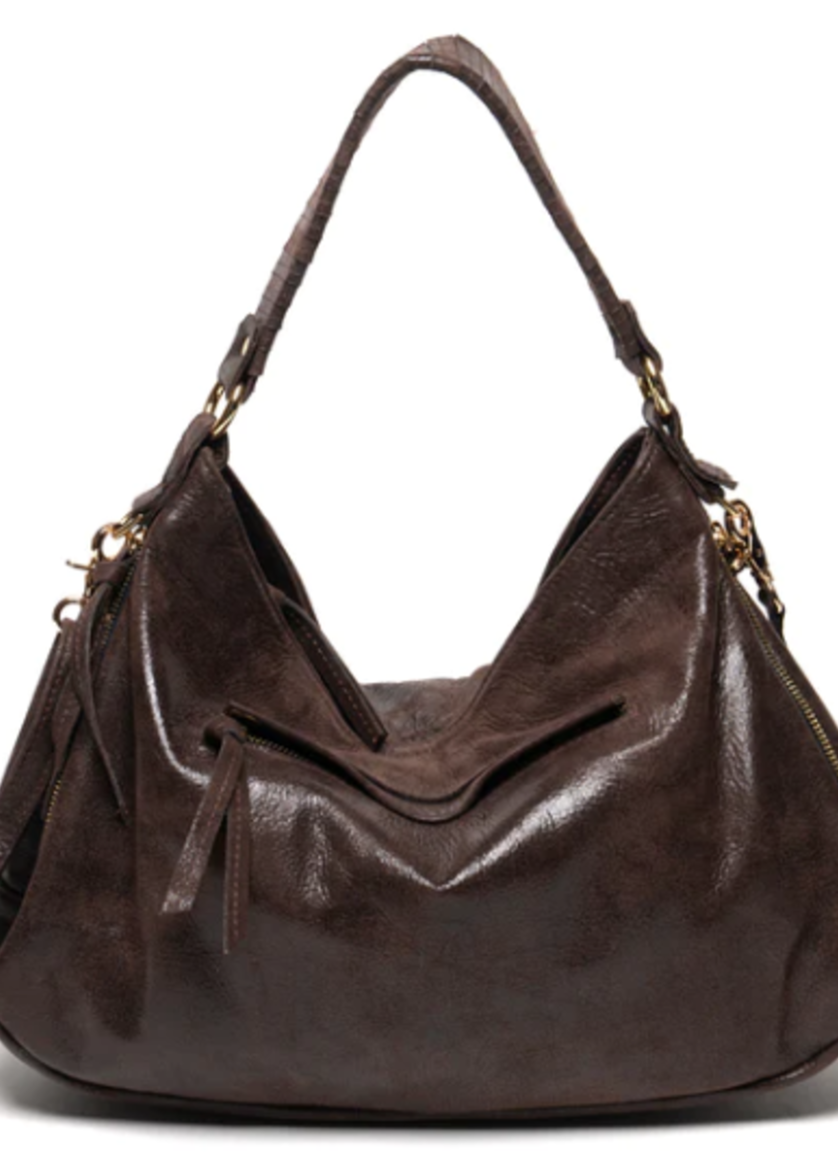 Candy Leather Hobo