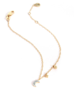 Certainly Celestial Chain Bracelet 14k Gold Plated