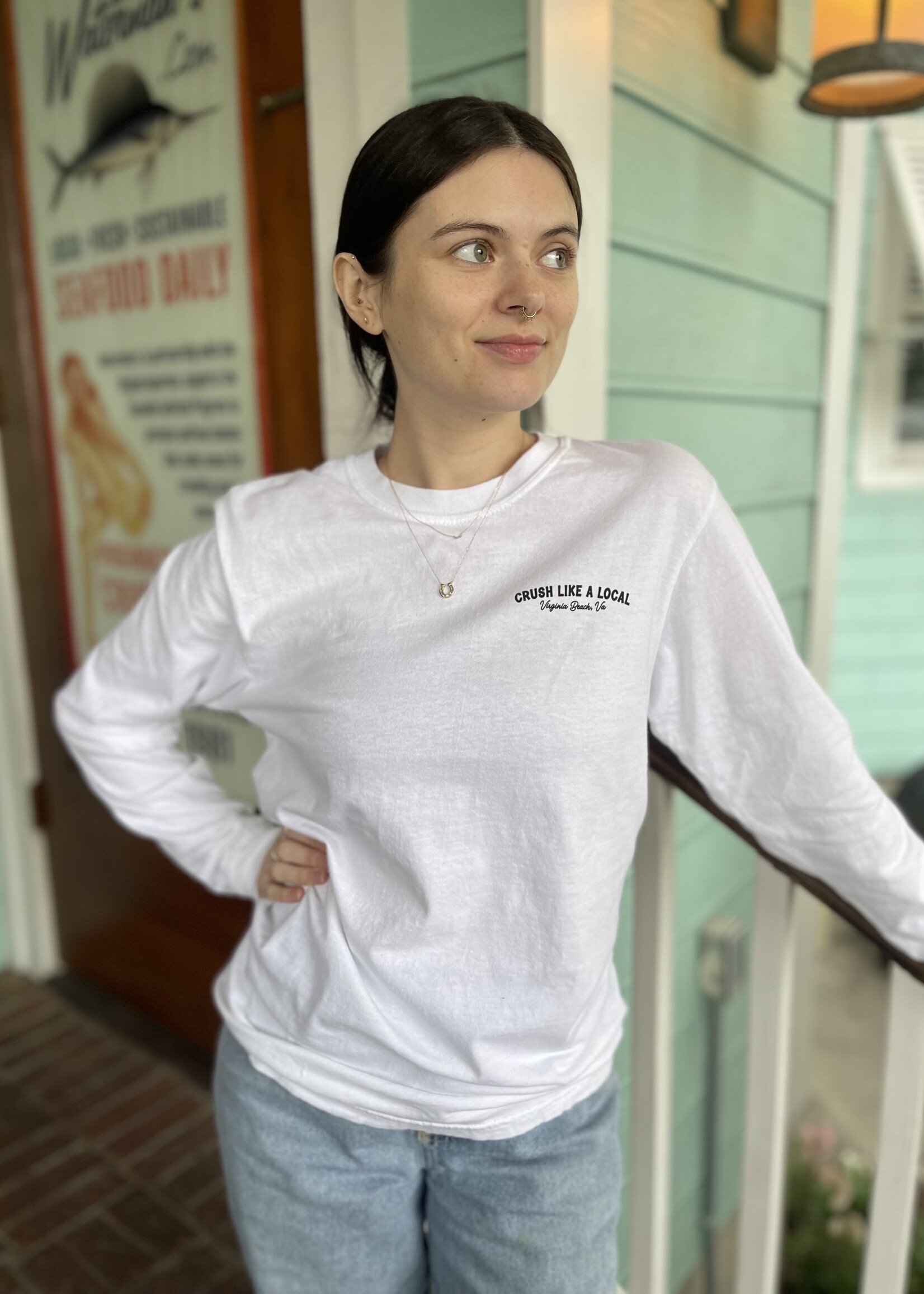 Trifecta Skyline Comfort Colors Longsleeve Tee