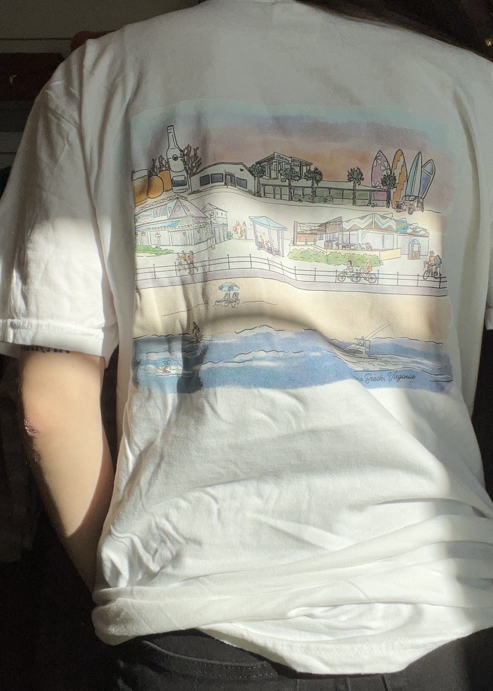 Trifecta Skyline Comfort Colors Tee
