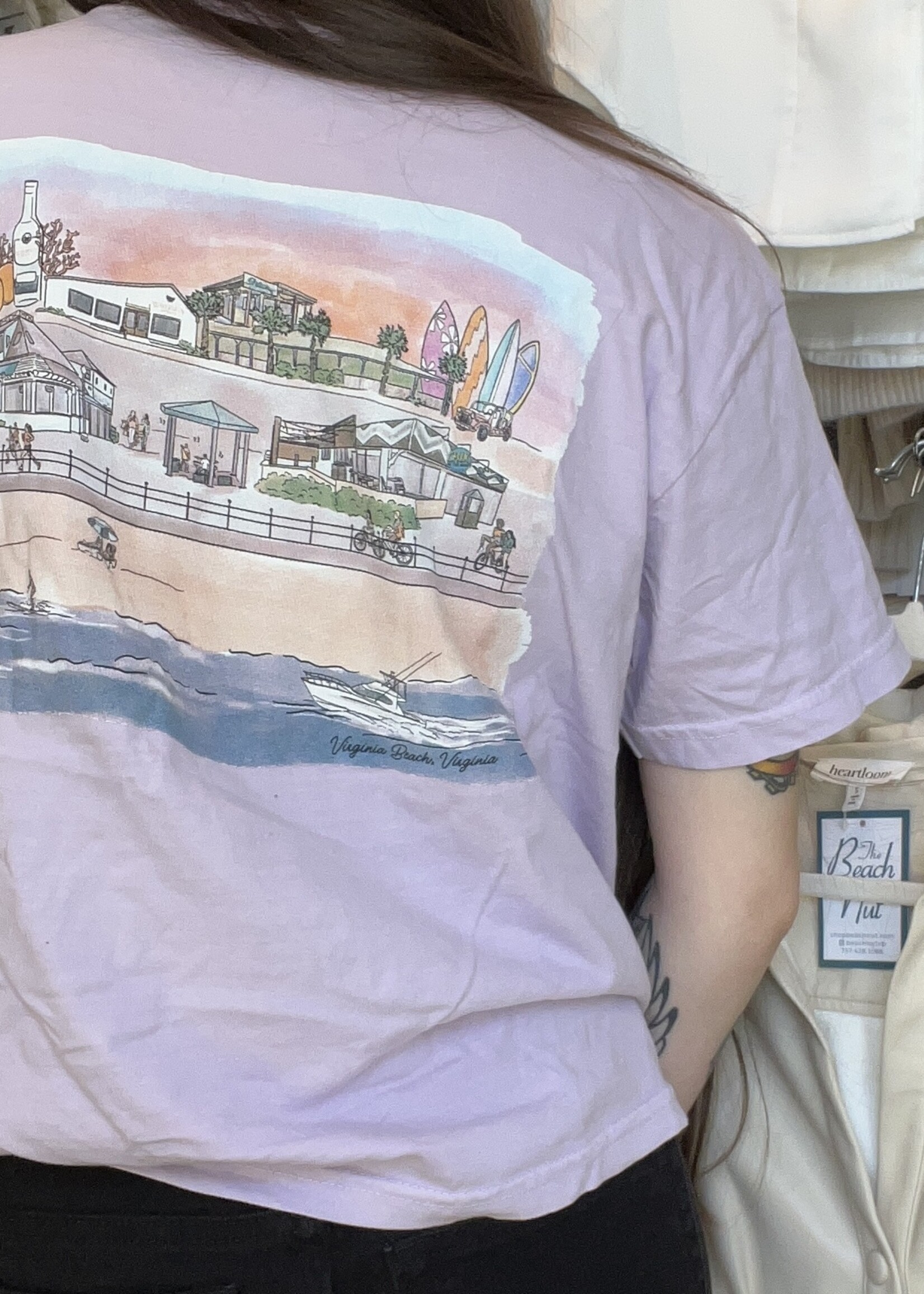 Trifecta Skyline Comfort Colors Boxy Tee