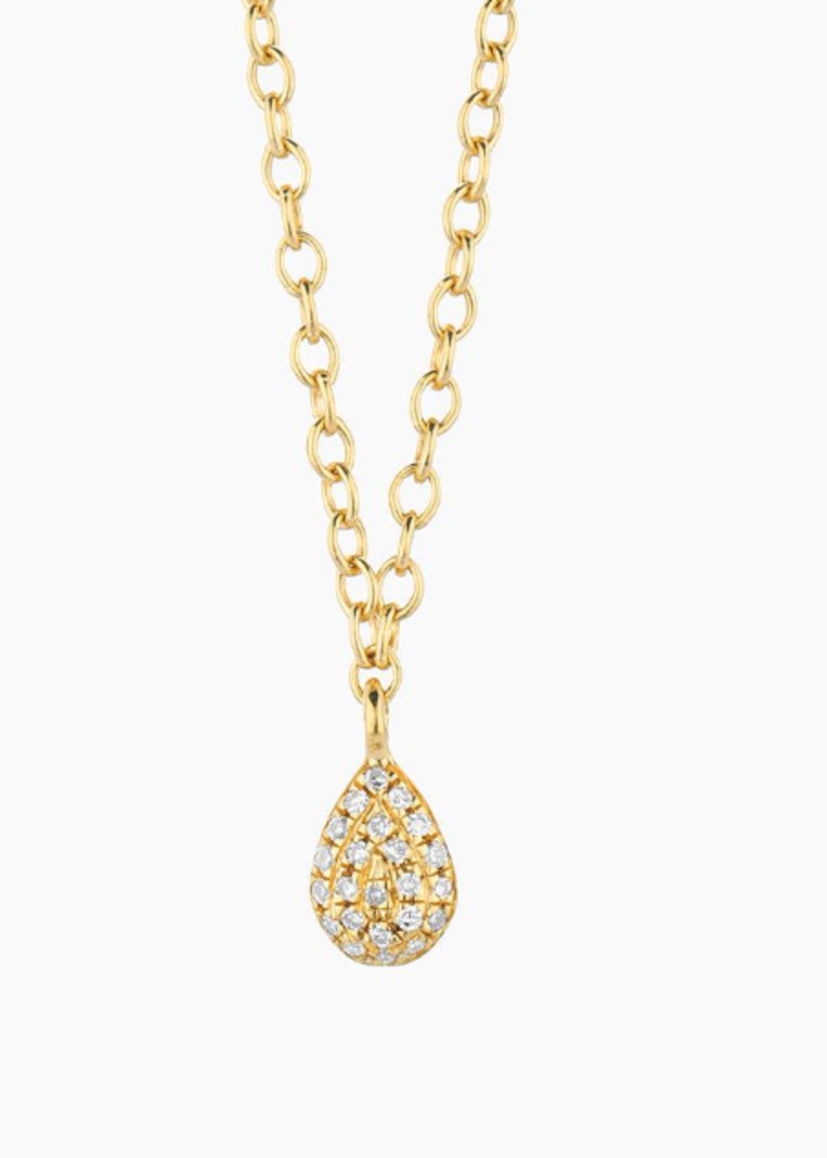 Small Drop Pendant Necklace