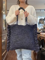Atena Raffia Handbag