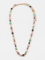 Crystal Prong Necklace