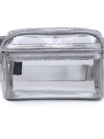 Air Clear Stadium Belt Bag Silver
