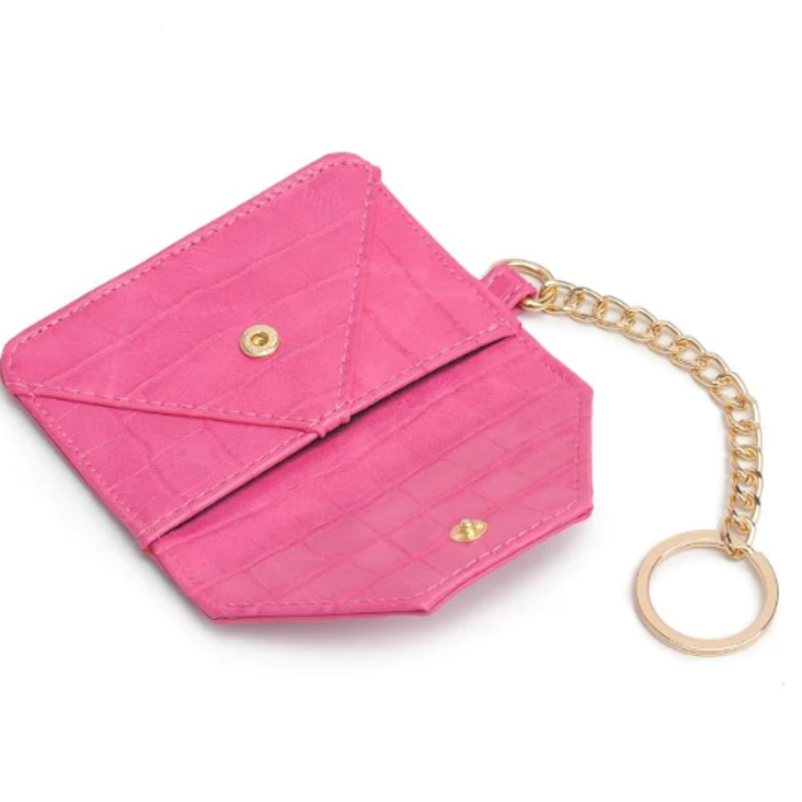 Gia Card Holder Wallet Pink