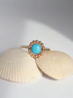 Beaded Turquoise Ring
