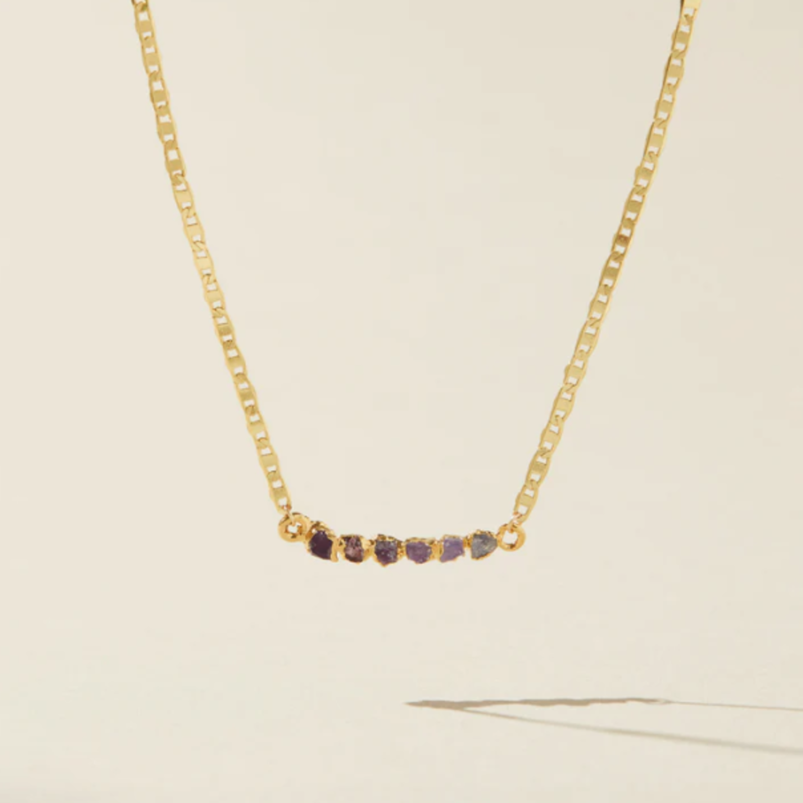 Ombre Birthstone Necklace