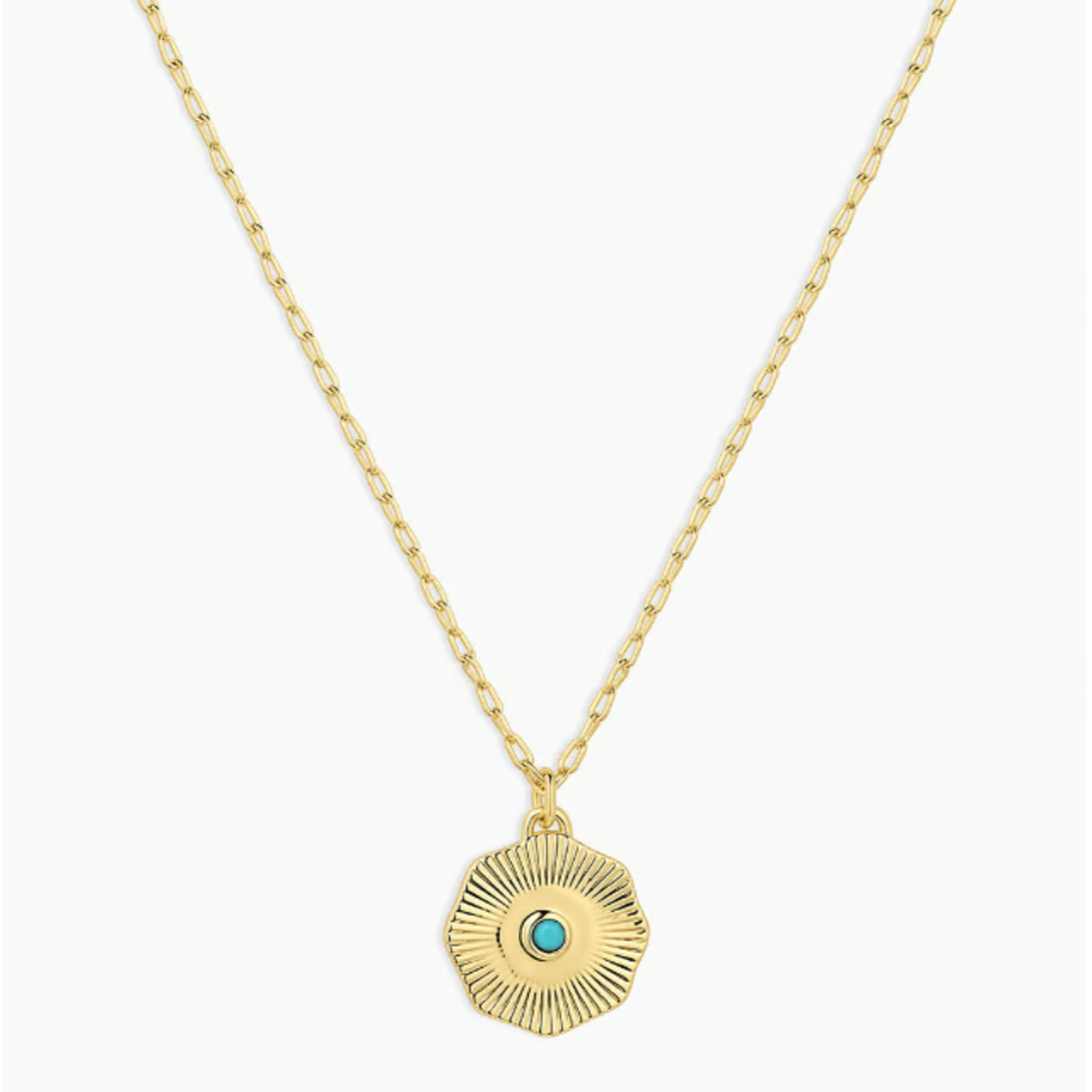 Birthstone Coin Necklace (December)