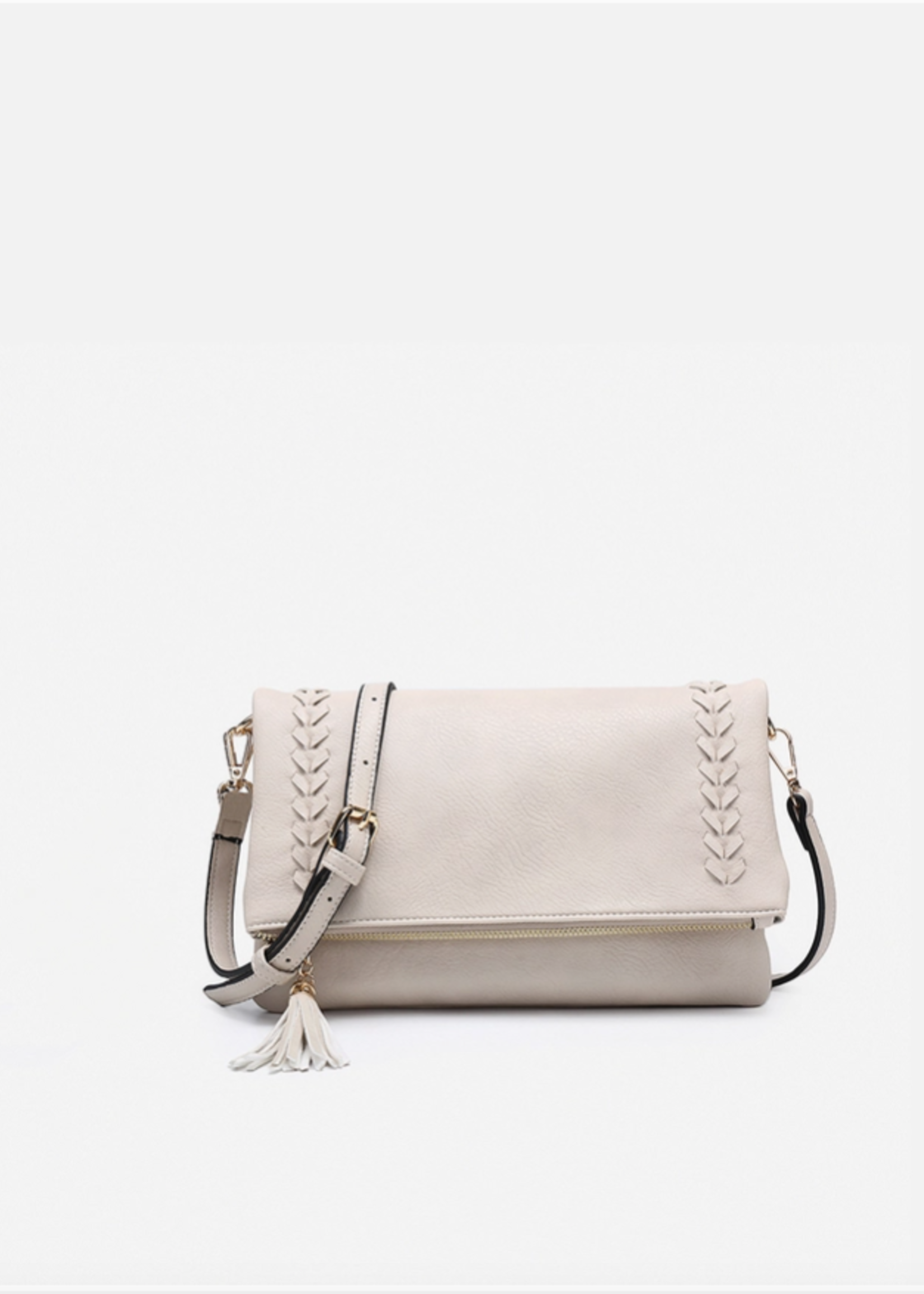 Isadora Whipstitch Crossbody w/ Tassle Zip