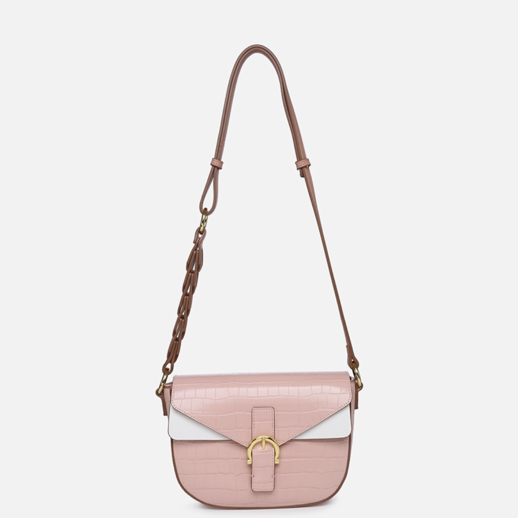 Melbourne Two-Tone Shoulder Bag