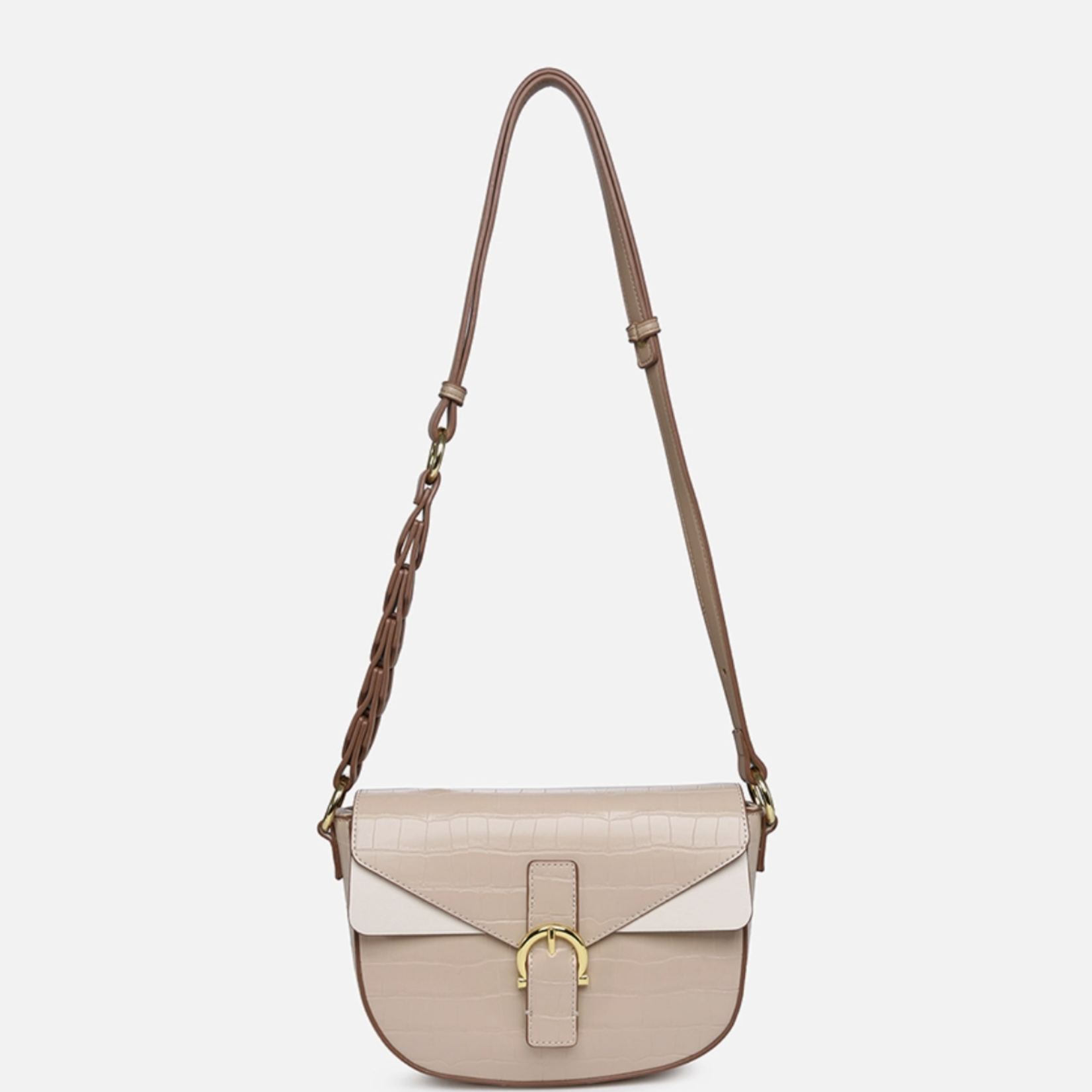 Melbourne Two-Tone Shoulder Bag