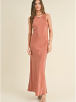 Viscose Simple Maxi Dress