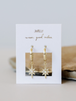 Celestial Starburst Mini Hoop