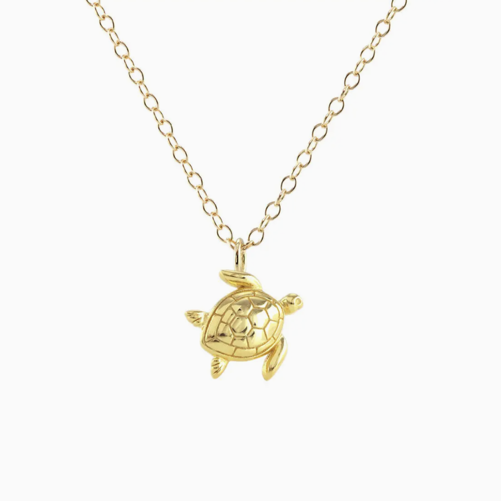 18k Gold Vermeil Sea Creature Necklace