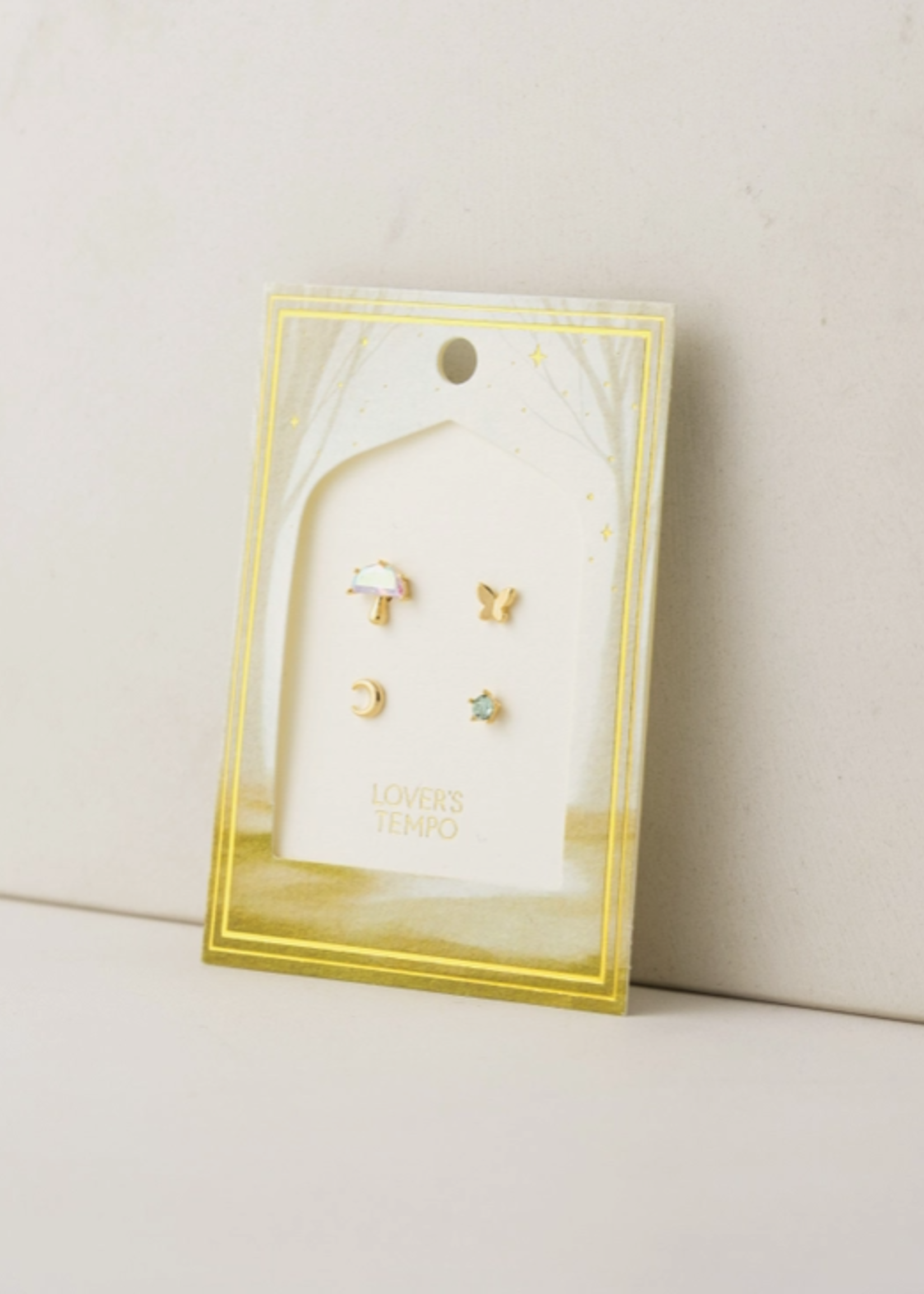 INTO THE FORREST EARRING SET