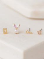 DOWN THE RABBIT HOLE EARRING SET
